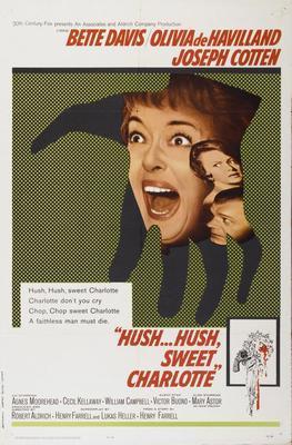 Hush Hush Sweet Charlotte Movie Poster Metal Poster Choose Style The Poster Depot