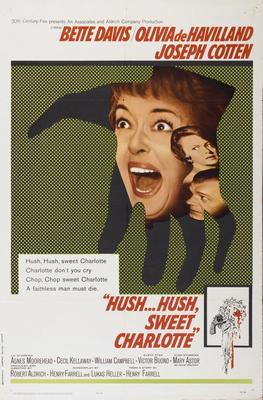 Hush Hush Sweet Charlotte Metal Movie Poster 8in x 12in