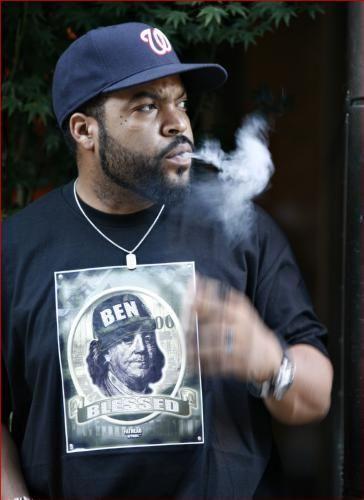 Ice Cube Photo Sign 8in x 12in