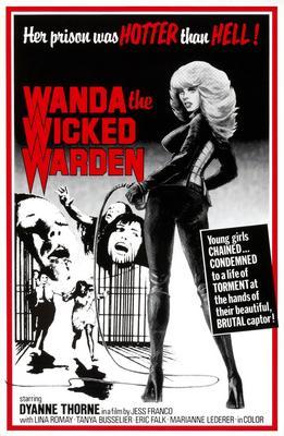 Wanda The Wicked Warden movie poster Sign 8in x 12in