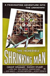 Incredible Shrinking Man The movie poster Sign 8in x 12in