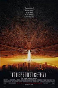 Independence Day movie poster Sign 8in x 12in