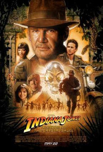 Indiana Jones Crystal Skull Movie Poster On Sale United States