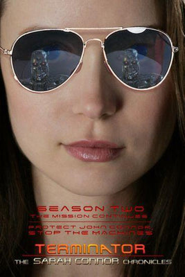 Terminator Sarah Connor Chronicles Metal Print 8in x 12in