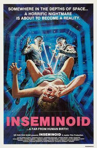 Inseminoid movie poster Sign 8in x 12in