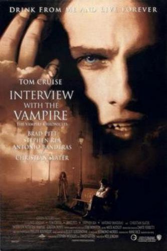 Interview With The Vampire Movie Poster Metal Poster Choose Style | The Poster Depot The Poster Depot