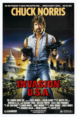 Invasion Usa Chuck Norris poster 11x17 The Poster Depot