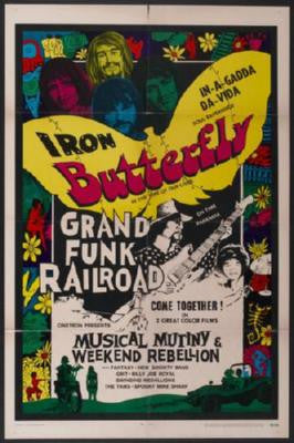Iron Butterfly 11x17 poster Art for sale cheap United States USA