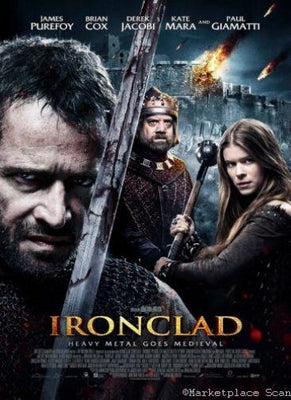 Iron Clad Metal Movie Poster 8in x 12in