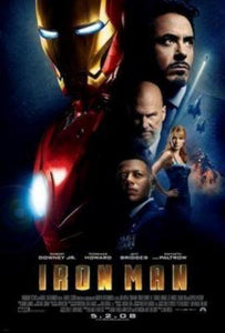 Ironman movie poster Sign 8in x 12in