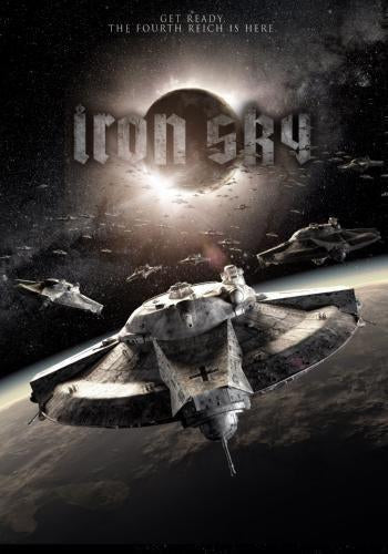 Iron Sky movie poster Sign 8in x 12in