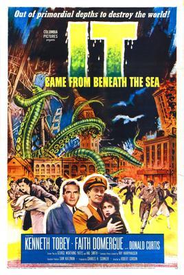 It Came From Beneath The Sea movie poster Sign 8in x 12in