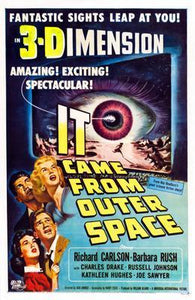 It Came From Outerspace movie poster Sign 8in x 12in