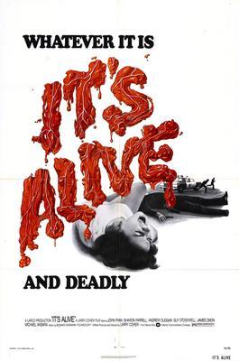 Its Alive movie poster Sign 8in x 12in