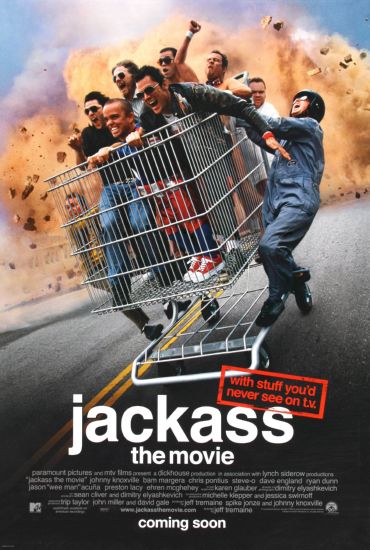 Jackass The Movie 11inx17in Mini Poster in Mail/storage/gift tube