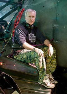 James Cameron Photo Sign 8in x 12in