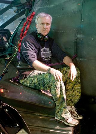 James Cameron Photo Sign 8in x 12in