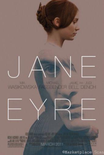 Jane Eyre movie poster Sign 8in x 12in