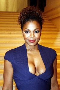 Janet Jackson Photo Sign 8in x 12in