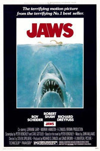 Jaws movie poster Sign 8in x 12in