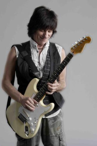 Jeff Beck Photo Sign 8in x 12in