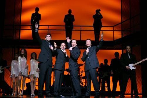 Jersey Boys Performing Photo Sign 8in x 12in