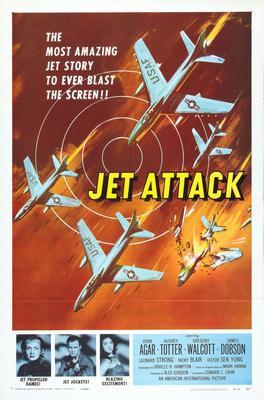 Jet Attack Metal Movie Poster 8in x 12in