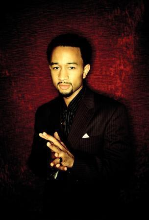 John Legend Photo Sign 8in x 12in