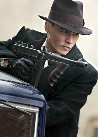 Johnny Depp Poster Public Enemies On Sale United States