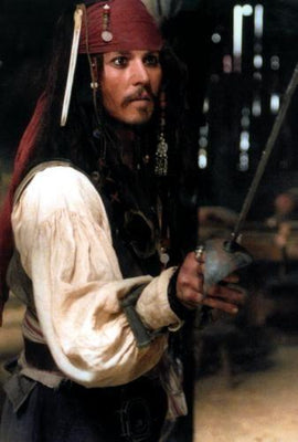 Johnny Depp Metal Print 8in x 12in
