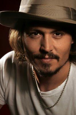 Johnny Depp poster tin Metal Print Wall Art