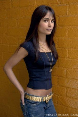 Jordana Brewster Metal Print 8in x 12in