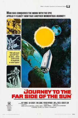 Journey To The Far Side Of The movie poster Metal Print 8in x 12in