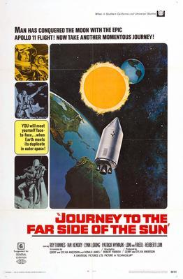 Journey To The Far Side Of The Sun Metal Movie Poster 8in x 12in