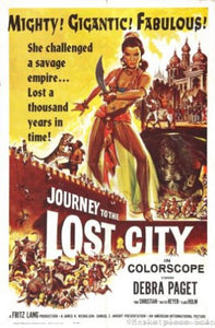 Journey To Lost City Movie Poster 11x17 Art decor