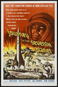 Journey To The Seventh Planet poster for sale cheap United States USA