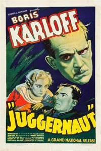 Juggarnaut movie poster Sign 8in x 12in