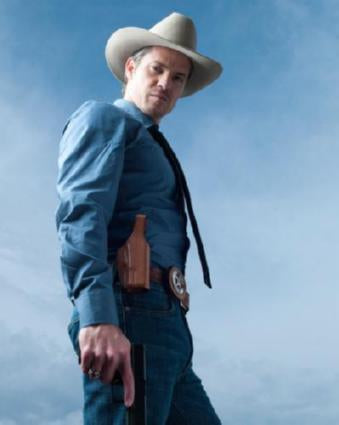 Justified poster tin sign Wall Art