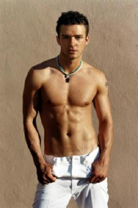 Justin Timberlake 11inx17in Mini Poster #A01 Shirtless