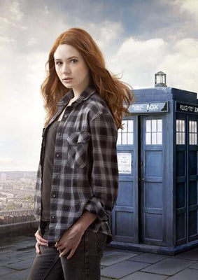 Karen Gillan Metal Poster Wall Art 8in x 12in 12"x16" The Poster Depot