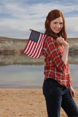 Karen Gillan poster tin sign Wall Art