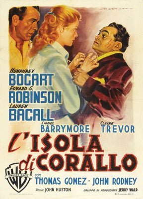 Key Largo Metal Movie Poster 8in x 12in