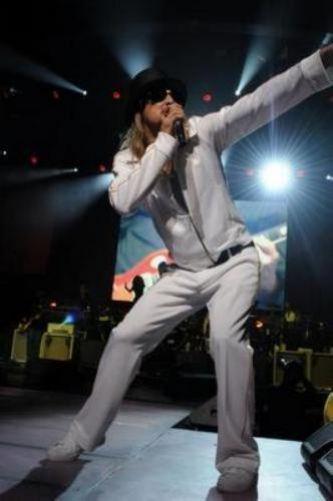 Kid Rock Photo Sign 8in x 12in