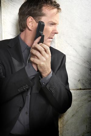 Kiefer Sutherland Metal Poster Wall Art 8in x 12in 12