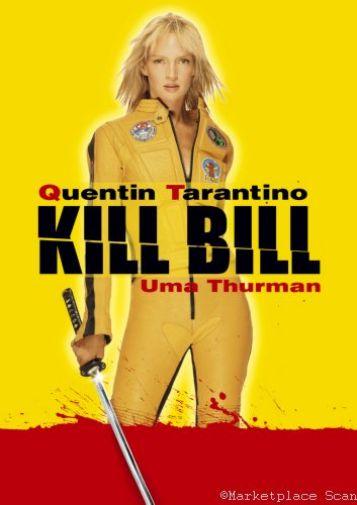 Kill Bill movie poster Sign 8in x 12in