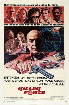 Killer Force Metal Movie Poster 8in x 12in