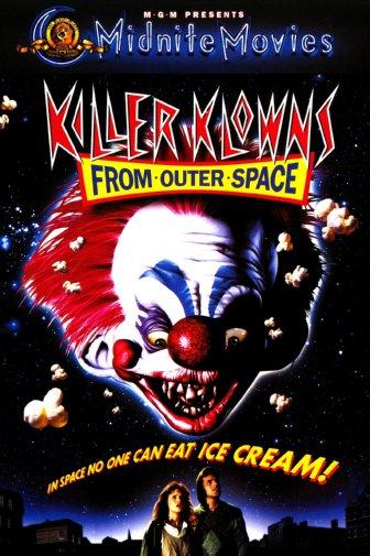 Killer Klowns From Outer Space movie poster Sign 8in x 12in