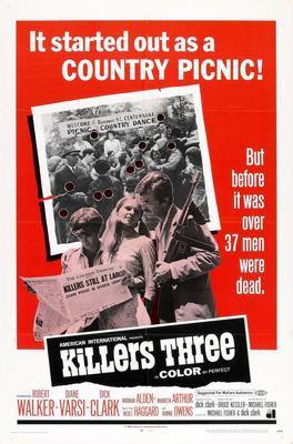 Killers Three movie poster Sign 8in x 12in
