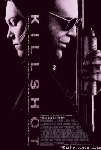 Killshot movie poster Sign 8in x 12in