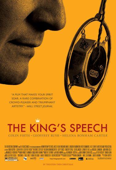 Kings Speech The movie poster Sign 8in x 12in